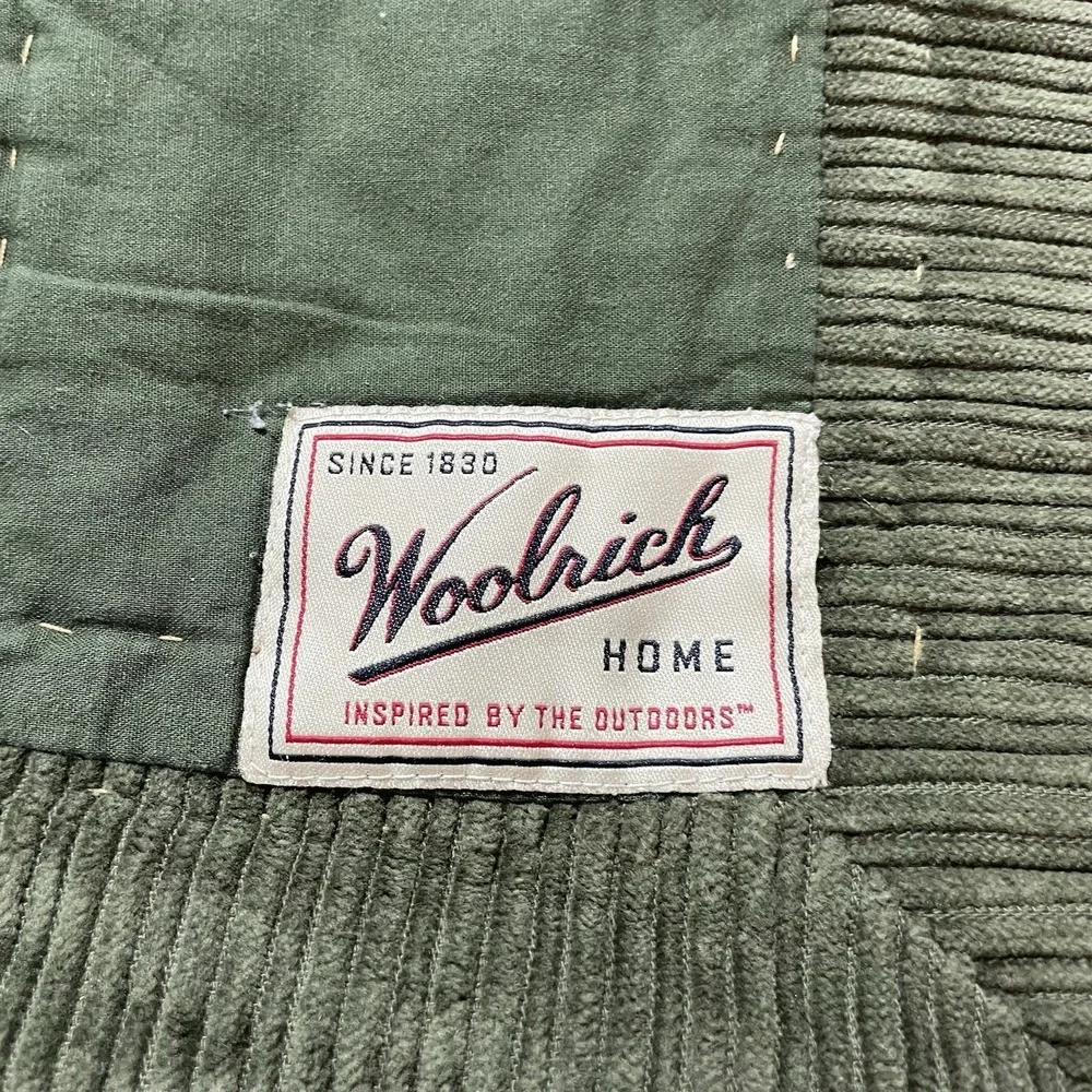 Woolrich Patch Corduroy Quilt 104